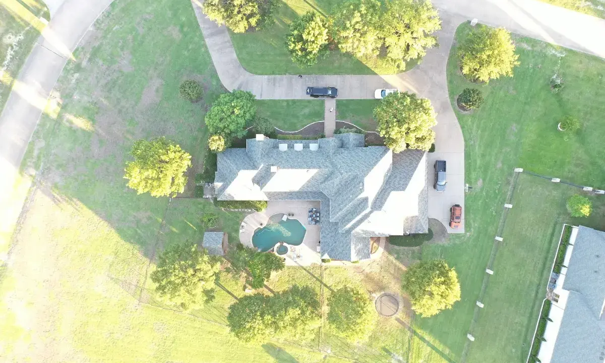 New shingle roof installation on a home in Countryside